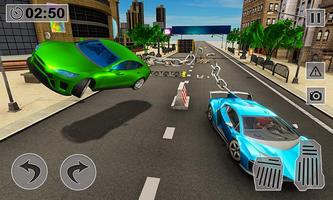 Chain Car Crash Drag Race captura de pantalla 1