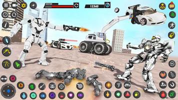 Robots War– Car Transform Game capture d'écran 1