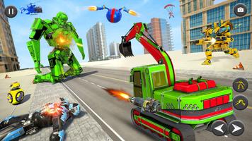 Robots War– Car Transform Game capture d'écran 2