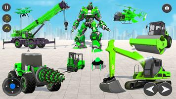 Robots War– Car Transform Game capture d'écran 3