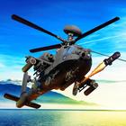 直升机武装直升机打击战斗机：空袭 图标