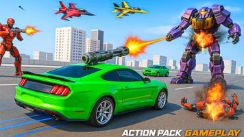 Animal Robot car Transform War poster
