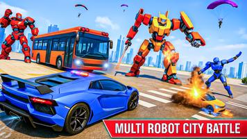 Animal Robot car Transform War screenshot 1