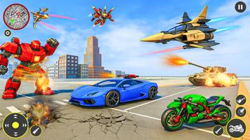 Animal Robot car Transform War screenshot 2