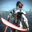 ninja robot şehir savaşçı war APK