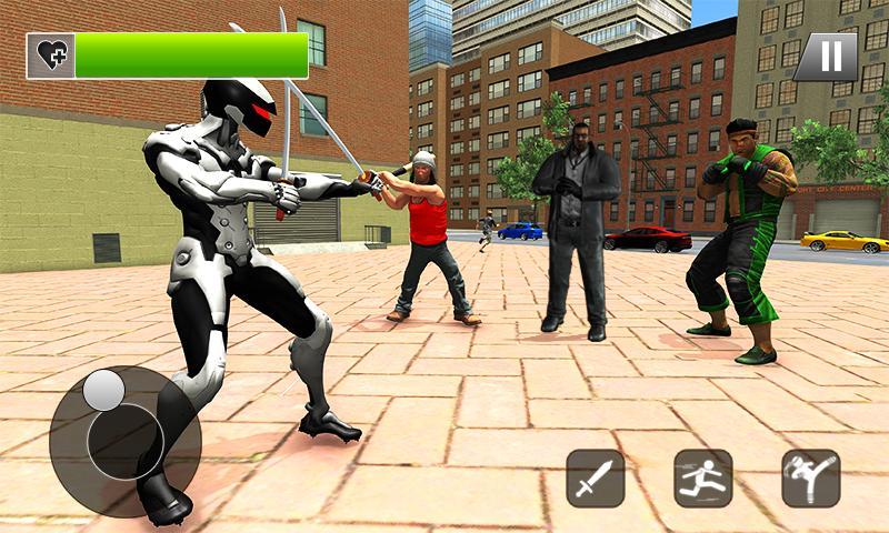 Ninja Robot Warrior Assassin Mad City Gang War For Android Apk Download - crazy assassin 2 roblox