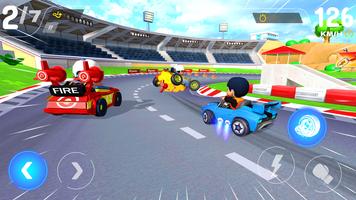Pocket Racers: Extreme Track ảnh chụp màn hình 3