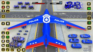 Police Car transporter Game 3D スクリーンショット 2