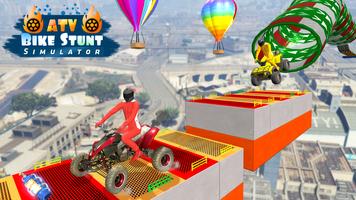 ATV Quad Bike Stunts Racer 3D screenshot 2