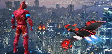Rope Hero: Bat Superhero Games