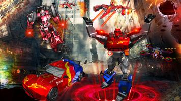 Robot Car Drone Transform poster