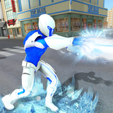 Ice Hero Games: Superhero Game icône