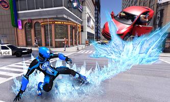 Ice Hero Games: Superhero Game Poster