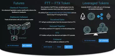FTX Cryptocurrency Derivatives Exchange