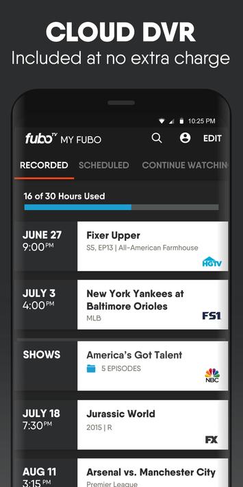 fuboTV screenshot 3