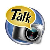 Photo talks: speech bubbles icono