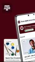 Texas A&M Bookstore الملصق