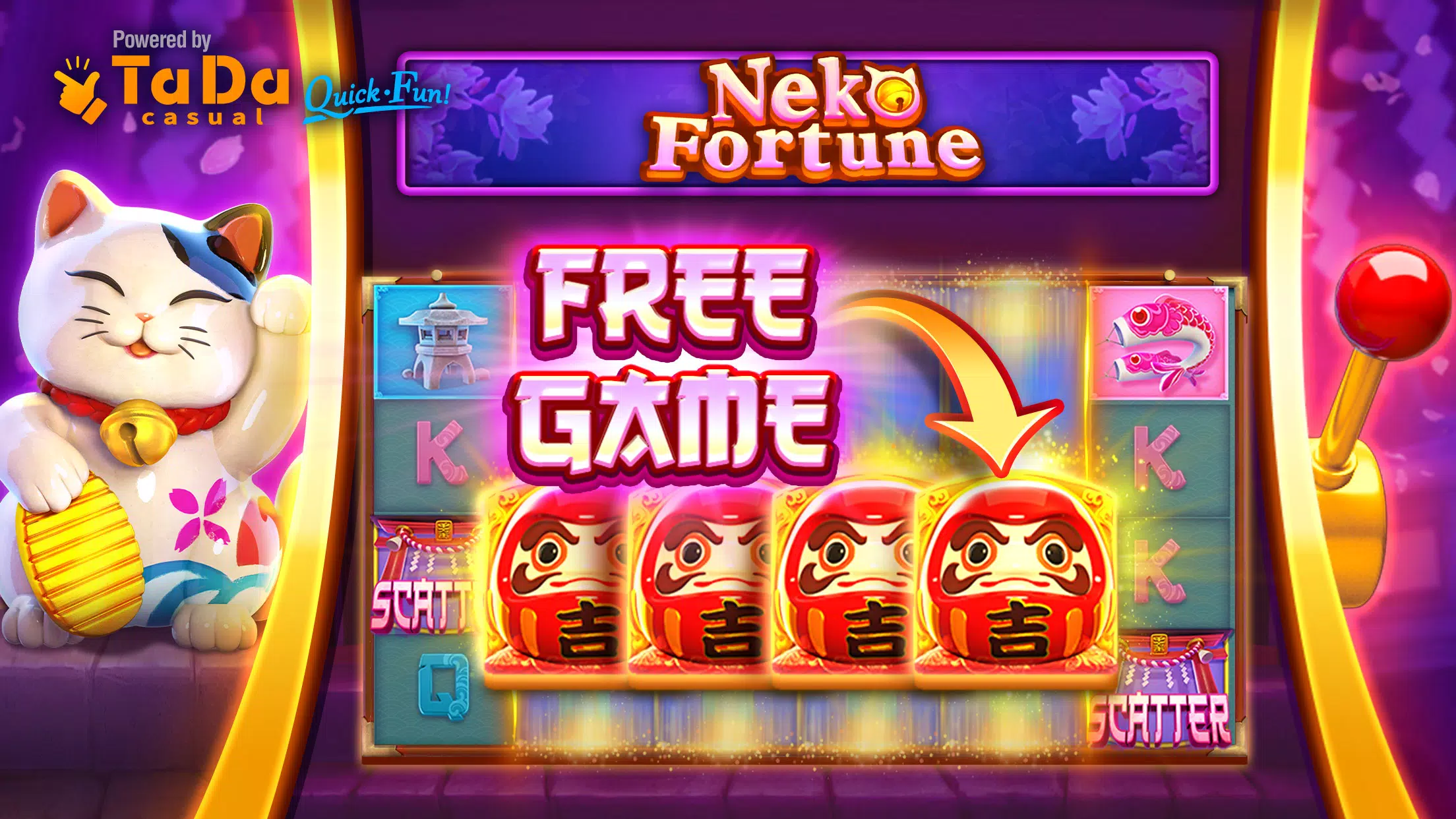 Gato da Fortuna Caça Níquel Slot APK for Android Download