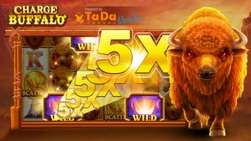 Charge Buffalo Slot-TaDa Games โปสเตอร์