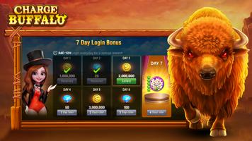 Charge Buffalo Slot-TaDa Games ภาพหน้าจอ 2