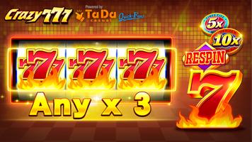 Crazy 777 Slot-TaDa Games poster