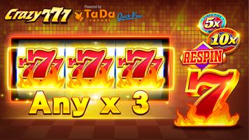 Crazy 777 Slot-TaDa Games पोस्टर