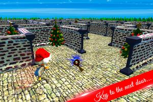 Christmas Maze Runner 3D ポスター