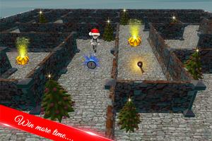 Christmas Maze Runner 3D capture d'écran 2