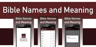 Biblical and Meaning Names