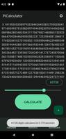 Pi Calculator ảnh chụp màn hình 1