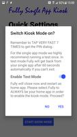 Fully Single App Kiosk captura de pantalla 2