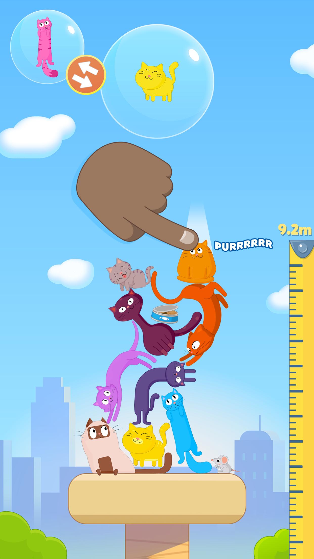 Cat Stack - Cute and Perfect Tower Builder Game! for Android - APK Download