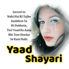 Special Hindi Love Shayari -Aapki Yaadein Shayari icône