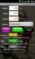 Body Fat Calculator Affiche