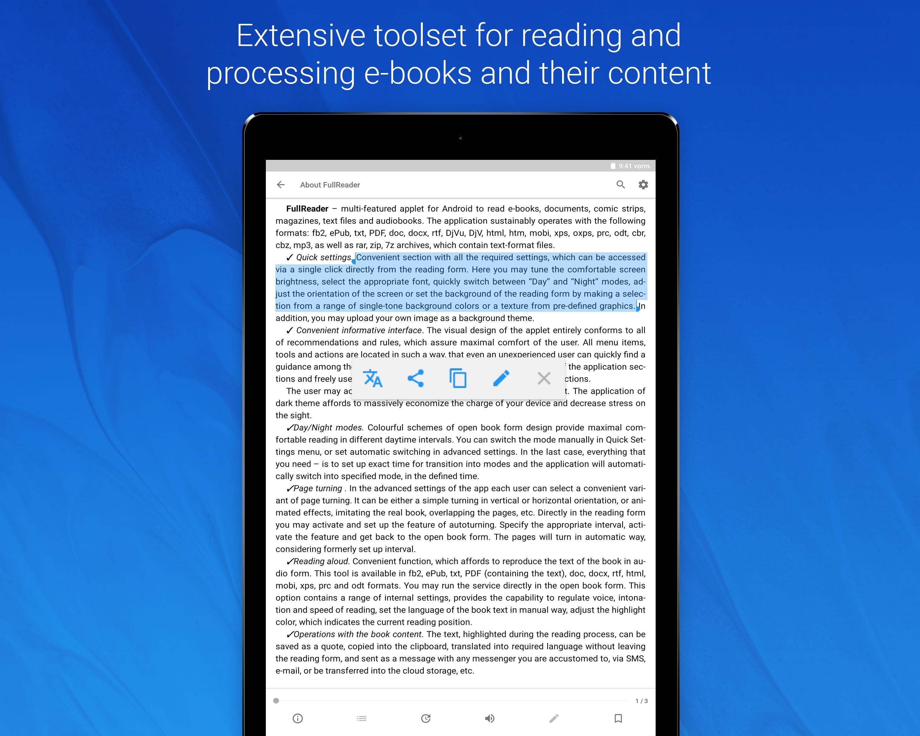 Ebook Reader Pdf Reader Cpz Djvu Epub Reader For Android Apk Download