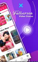 Full Screen Video Status And Sticker ภาพหน้าจอ 1