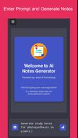 AI Notes Generator Ekran Görüntüsü 1