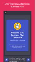 AI Business Plan Generator Ekran Görüntüsü 1