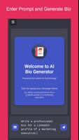 AI Bio Generator Ekran Görüntüsü 1