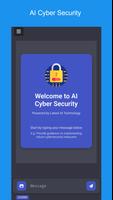 AI Cyber Security Plakat