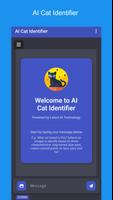 AI Cat Identifier Plakat