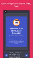 AI HTML Code Generator Ekran Görüntüsü 1
