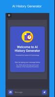 AI History Generator Plakat