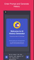 AI History Generator Screenshot 1