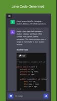 AI Java Code Generator Ekran Görüntüsü 2