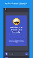 AI Lesson Plan Generator Plakat