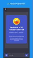 AI Recipe Generator Plakat