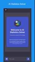 AI Statistics Solver Plakat