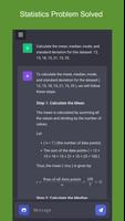 AI Statistics Solver Screenshot 2