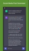 AI Social Media Post Generator Screenshot 2